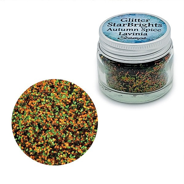 Lavinia Stamps Starbrights Autumn Spice Glitter