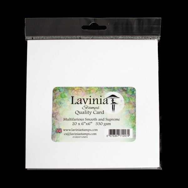 Lavinia Stamps Multifarious Card - 6x6" White