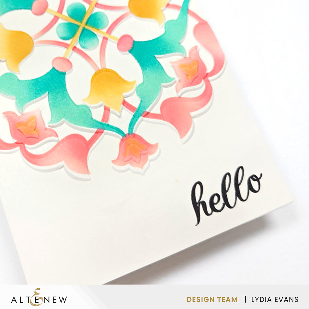 Altenew Elegant Alphabet Stamp Set