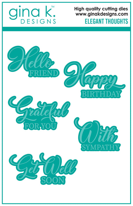 Gina K Design BUNDLE- Elegant Thoughts