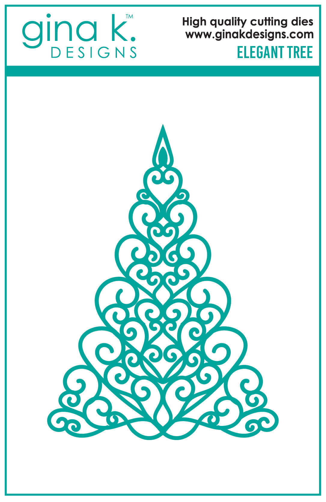 Gina K Designs DIE- Elegant Tree