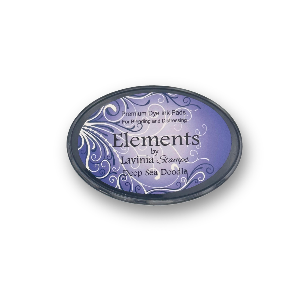 Lavinia Stamps Elements Premium Dye Ink - Deep Sea Doodle