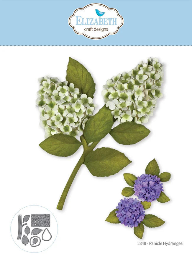 Elizabeth Craft Designs Beautiful Blooms Die Panicle Hydrangea (2348)