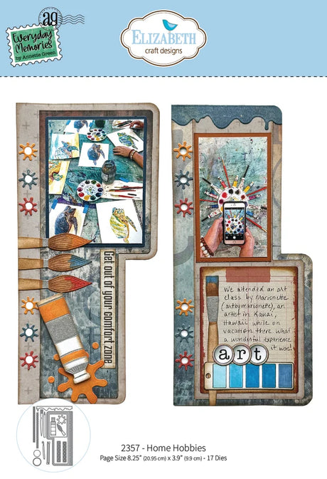 Elizabeth Craft Designs Rest & Relaxation Die Home Hobbies