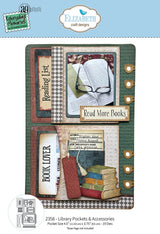 Elizabeth Craft Designs Rest & Relaxation Die Library Pockets & Accessories