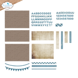 Elizabeth Craft Designs Rest & Relaxation Die Pocket Page Inserts 4