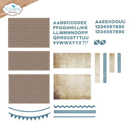 Elizabeth Craft Designs Rest & Relaxation Die Pocket Page Inserts 4