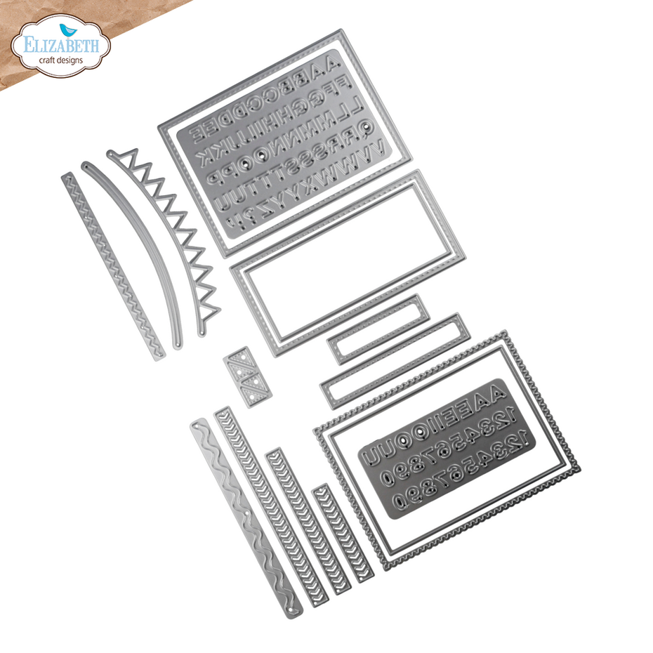 Elizabeth Craft Designs Rest & Relaxation Die Pocket Page Inserts 4