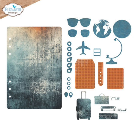 Elizabeth Craft Designs Rest & Relaxation Die Rounded Travel Page