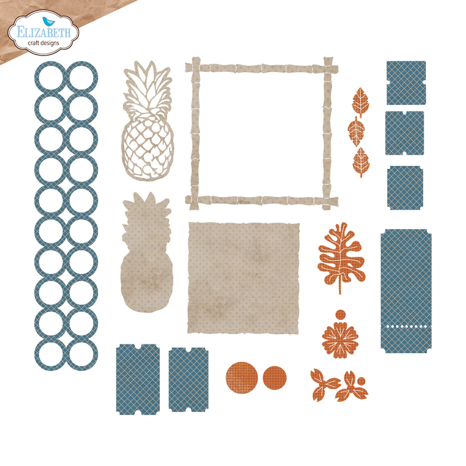 Elizabeth Craft Designs Rest & Relaxation Die Summer Vibes
