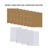 49 & Market Foundations Essential Binder Basic - Kraft - FAB-36688