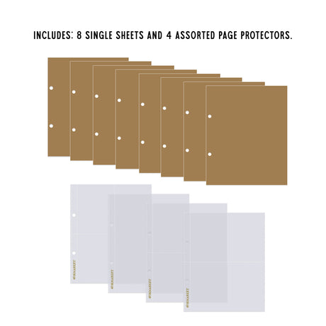 49 & Market Foundations Essential Binder Basic - Kraft - FAB-36688