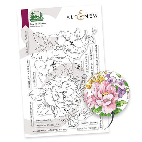 Altenew Build-A-Garden: Joy in Bloom & Add-on Die Bundle - ALT11644BN