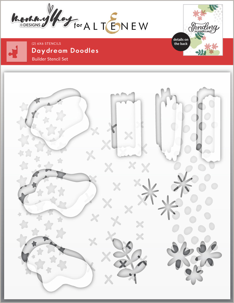Altenew Daydream Doodles Stencil Set (2 in 1)