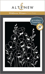 Altenew Wildflower Whispers Press Plate