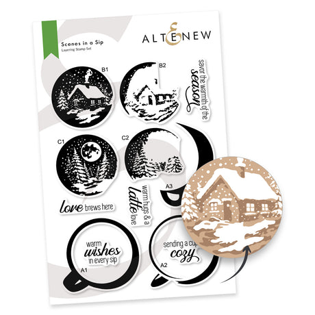 Altenew Scenes In A Sip - Complete Bundle