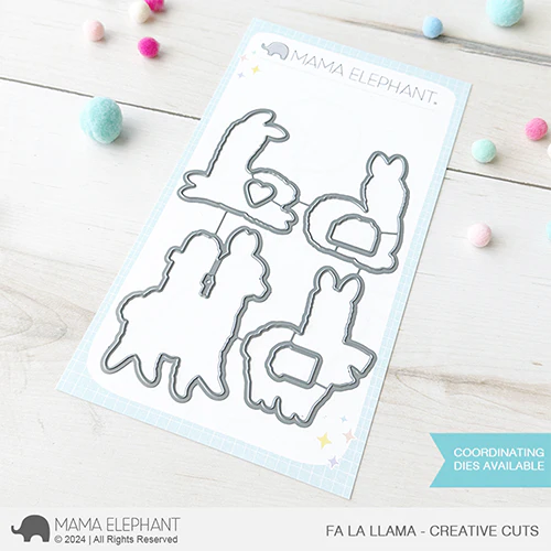 Mama Elephant Fa La Llama - Creative Cuts