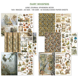 Ciao Bella Fairy Whispers A4 Junk Journal Ephemera Book (32pcs) (CBB019)
