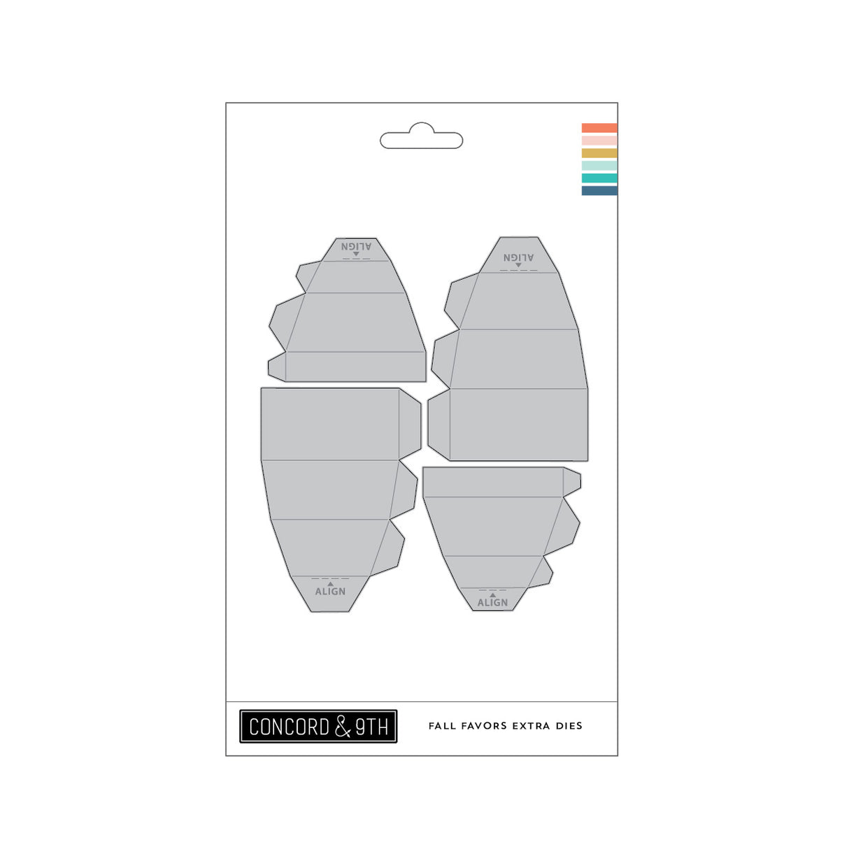 Concord & 9th Fall Favors Extras Dies