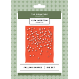 Lisa Horton Crafts The Signature Falling Shapes Craft Dies & stencil Bundle - LHCCD384