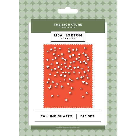 Lisa Horton Crafts The Signature Falling Shapes Craft Dies & stencil Bundle - LHCCD384