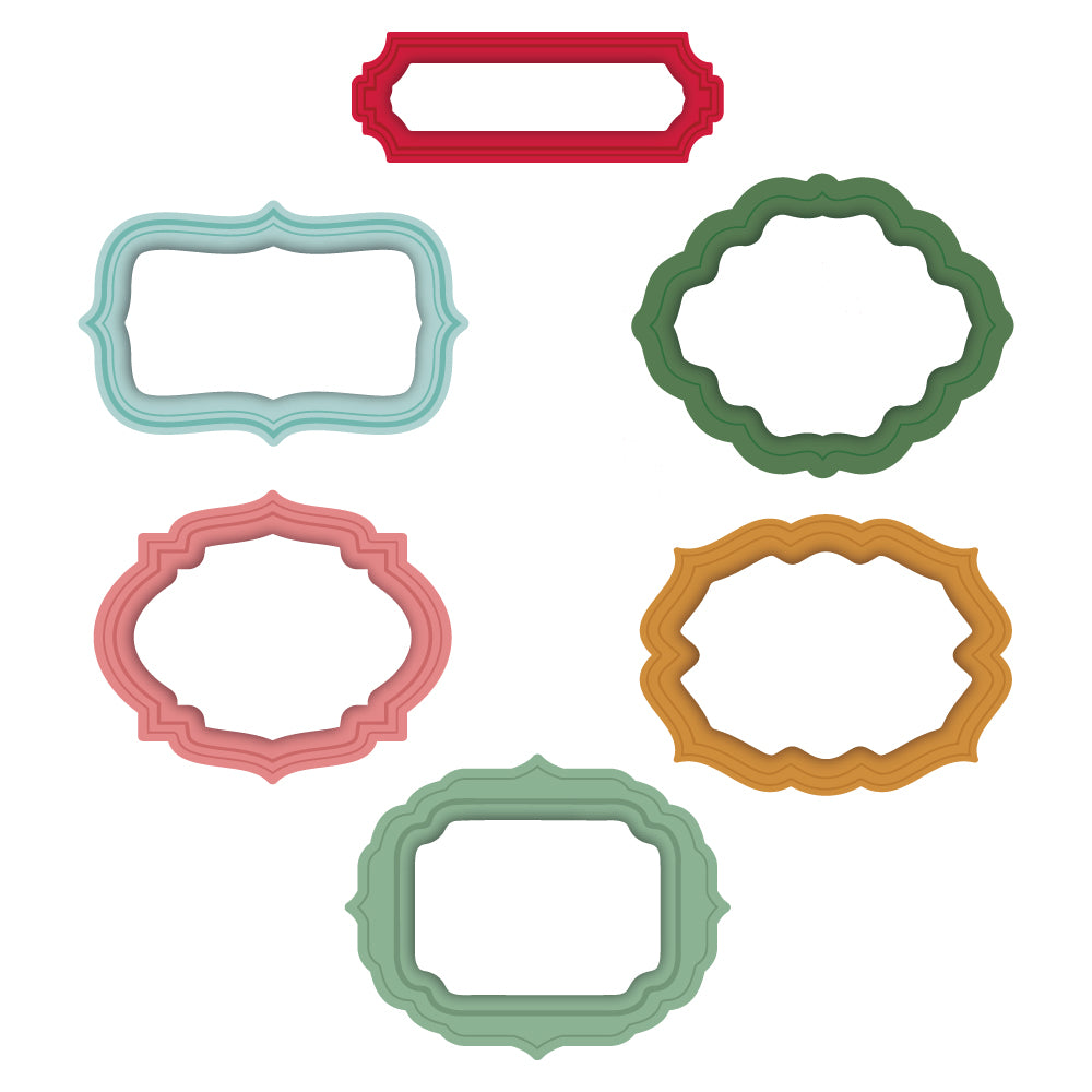 Honey Bee Stamps Festive Frames - Honey Cuts - Stand-Alone Dies