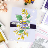 Pinkfresh Studio Celestial Quilt coverplate die