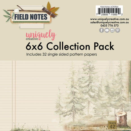 Uniquely Creative Field Notes 6 x 6 Collection Pack