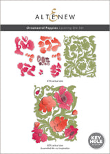 Altenew Ornamental Poppies Layering Die Set