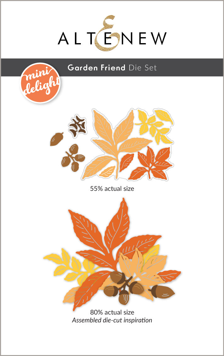 Altenew Mini Delight: Garden Friend Stamp & Die Set