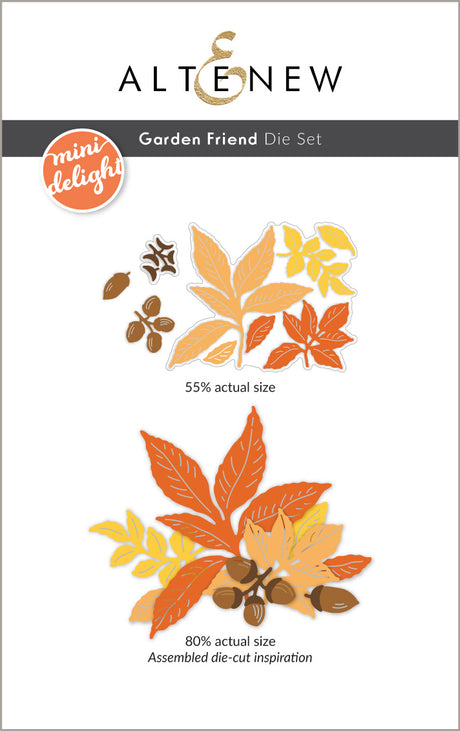 Altenew Mini Delight: Garden Friend Stamp & Die Set