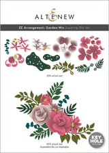 Altenew EZ Arrangement: Garden Mix Layering Die Set - ALT11007