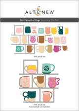 Altenew My Favorite Mugs Layering Die Set