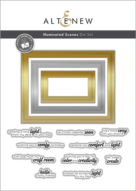 Altenew Craft Your Life Project Kit: Illuminated Scenes