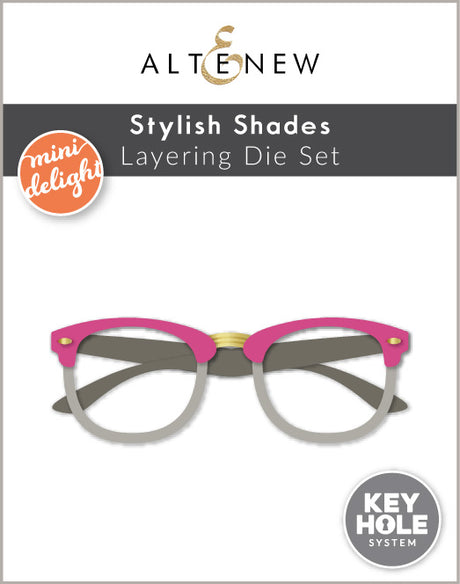 Altenew Mini Delight: Stylish Shades Stamp & Die Set