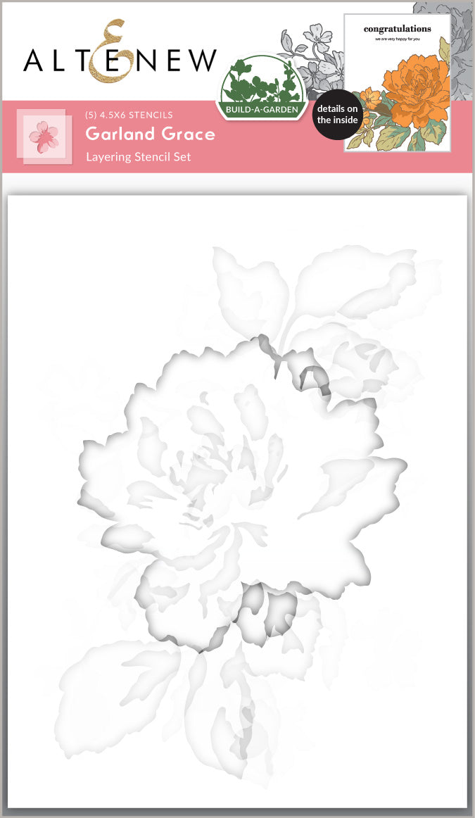 Altenew Build-A-Garden: Garland Grace & Add-on Die Bundle
