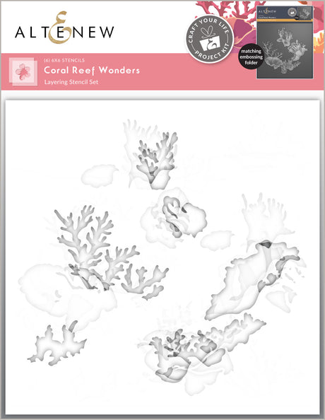 Altenew Craft Your Life Project Kit: Coral Reef Wonders