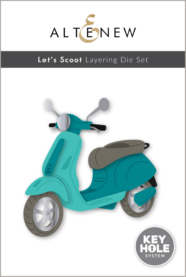 Altenew Let's Scoot Layering Die Set - ALT11381