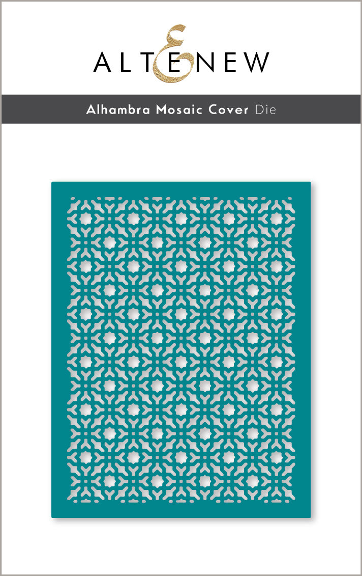 Altenew Alhambra Mosaic Cover Die