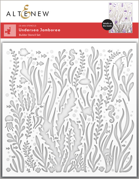 Altenew Undersea Jamboree Stencil Set (3 in 1)