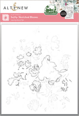 Altenew Build-A-Garden: Softly Sketched Blooms - ALT11507BN