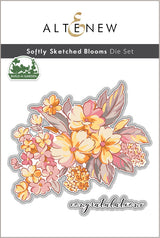 Altenew Build-A-Garden: Softly Sketched Blooms - ALT11507BN