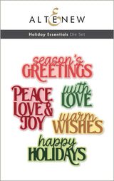 Altenew Holiday Essentials Die Set