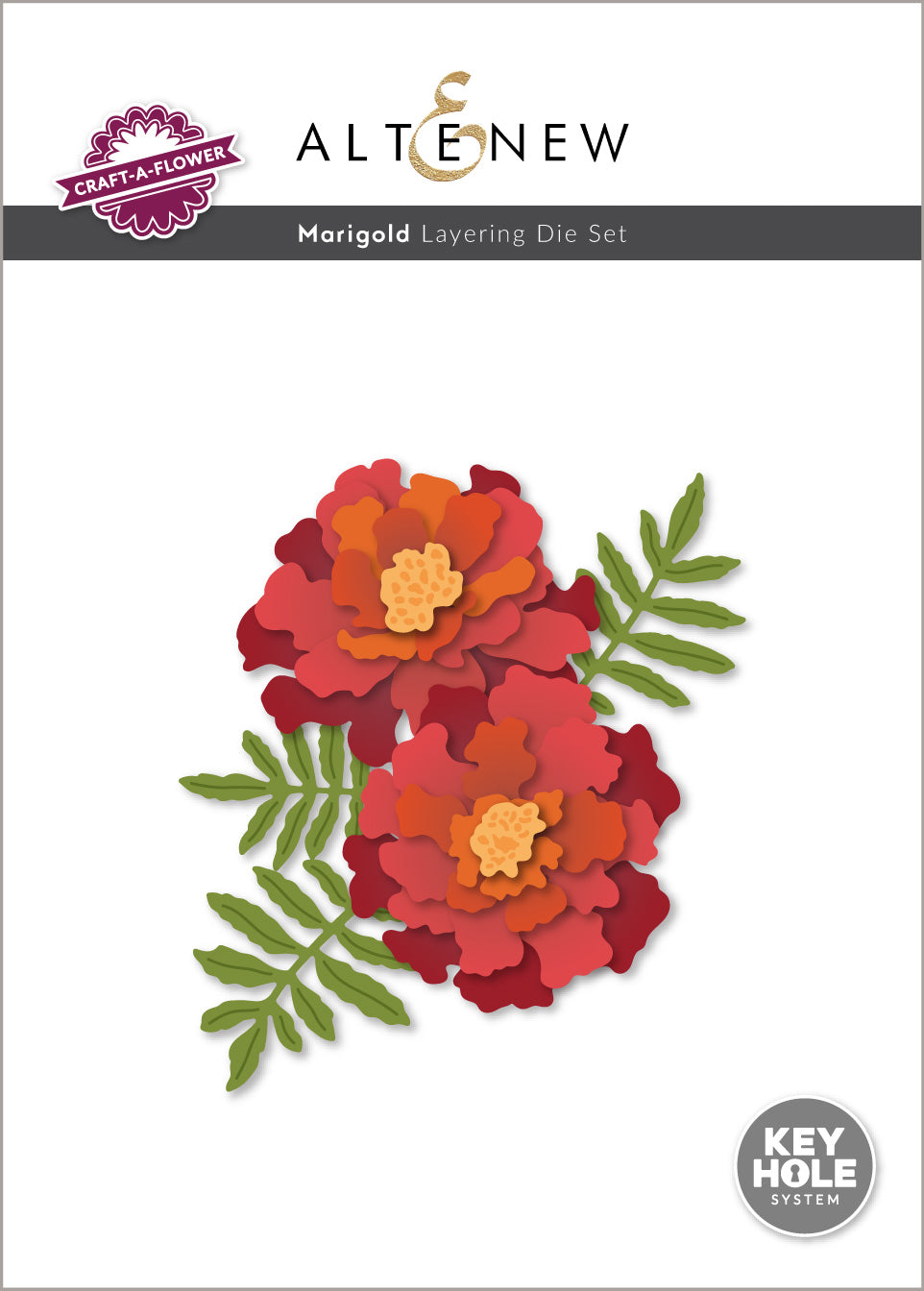 Altenew Craft-A-Flower: Marigold Layering Die Set