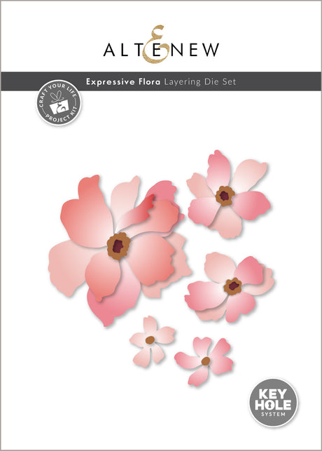 Altenew Craft Your Life Project Kit: Expressive Flora & Add-on Die Bundle - ALT11641BN