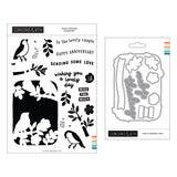 Concord & 9th Finch Friends Stamp Set (6 x 8) & Die Bundle