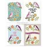 Concord & 9th Finch Friends Stamp Set (6 x 8) & Die Bundle
