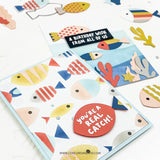 Concord & 9th Fish Friends Stamp Set & Dies (4 x 4)