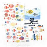 Concord & 9th Fish Friends Stamp Set & Dies (4 x 4)