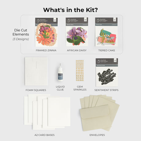Altenew Floral Elegance Greeting Card Kit